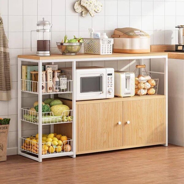 Étagère de cuisine en bois