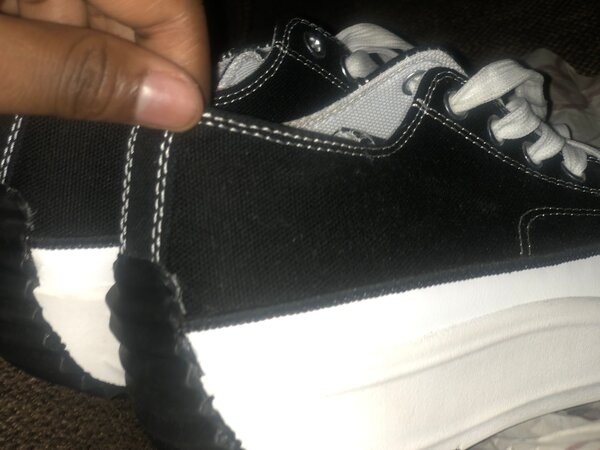 Baskets Noires Unisexes en Toile