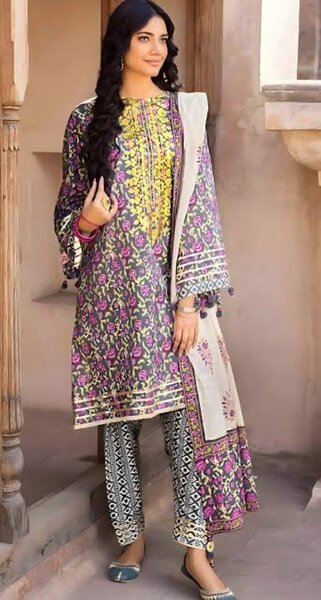 3 piece suit lawn