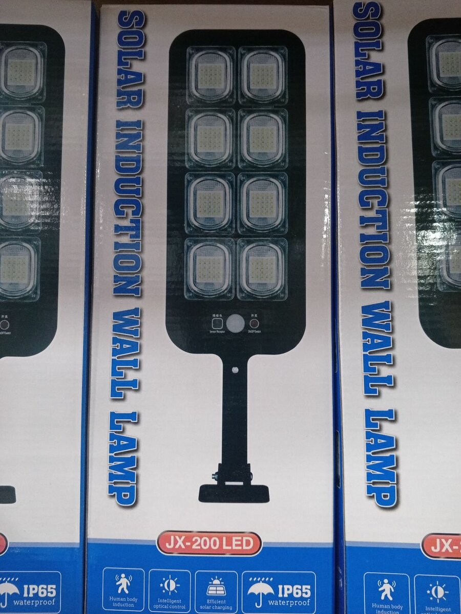 Lampe murale solaire étanche LED