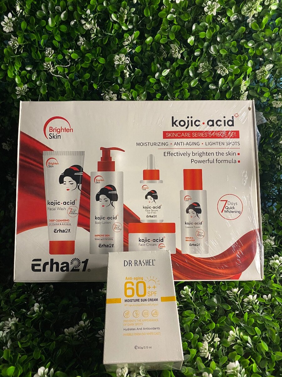 Set de Soin Kojic + Écran Solaire