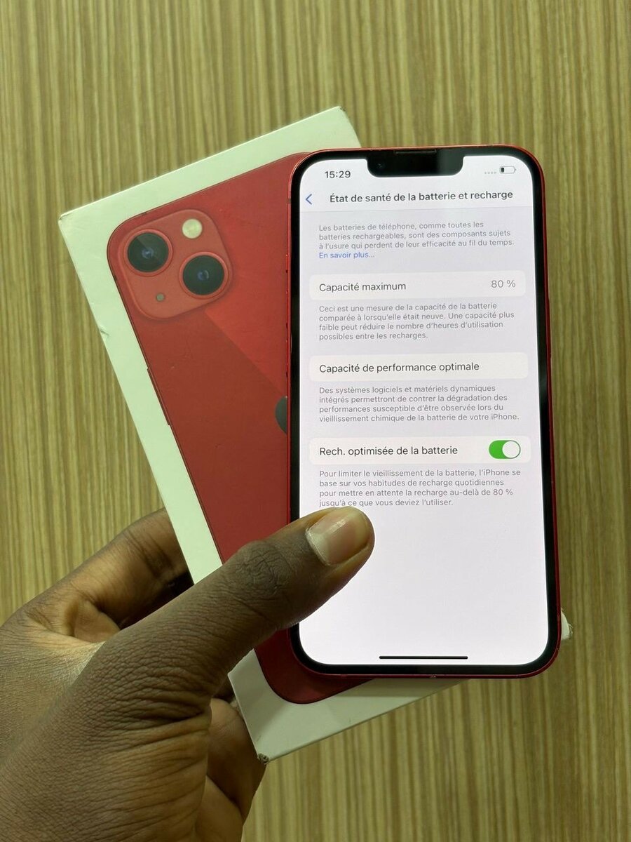 iPhone 13 128g giga avec carto