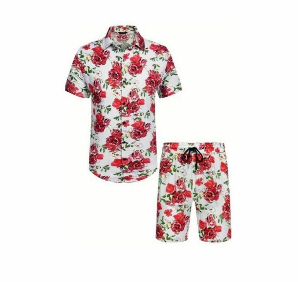 Chemise +Culotte Hawaïenne