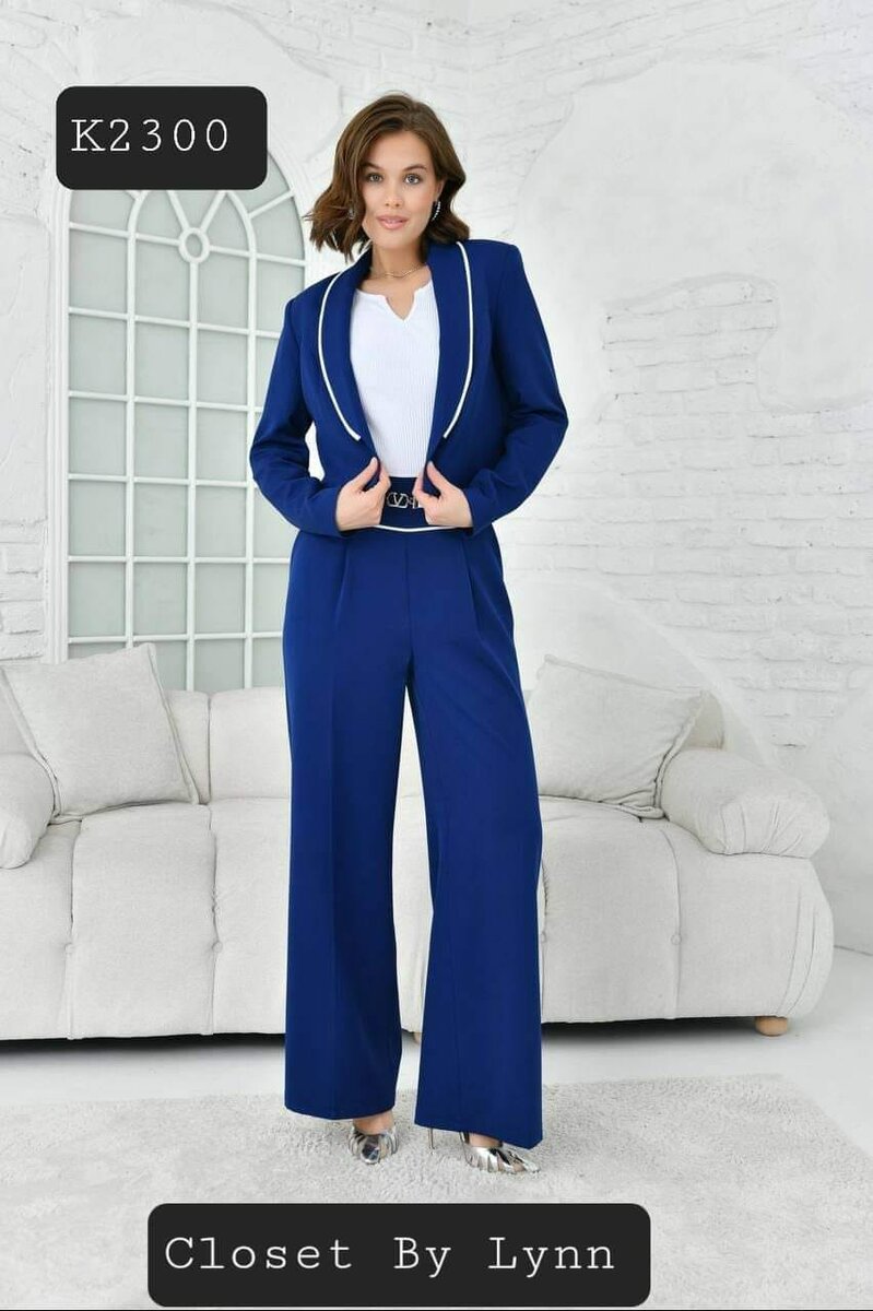 women's two-piece suit