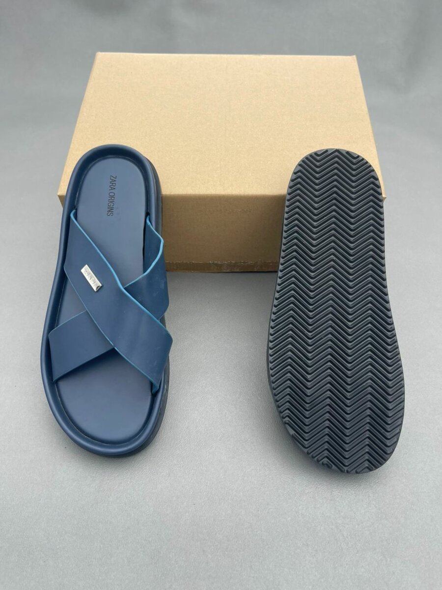 Sandales décontractées bleues