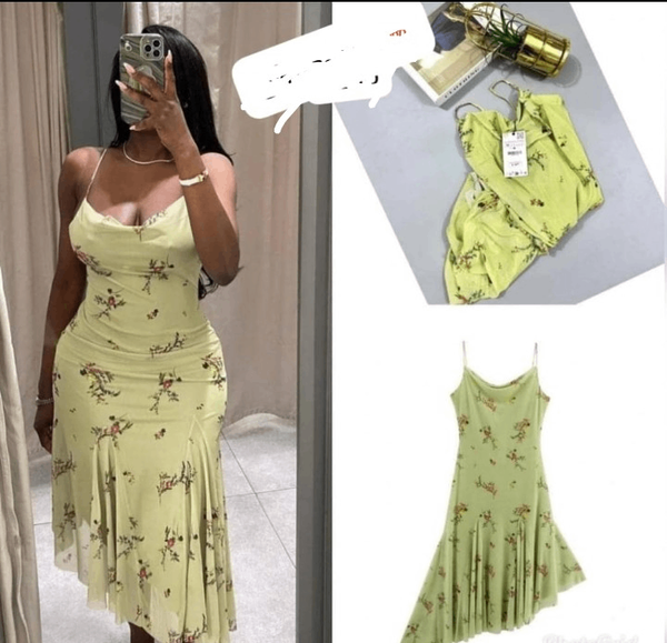 Robe fleurie
