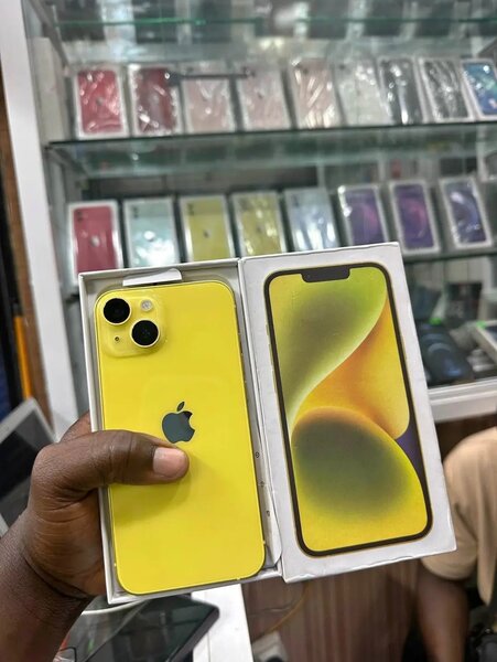 iPhone 14 Jaune 128 Go Neuf