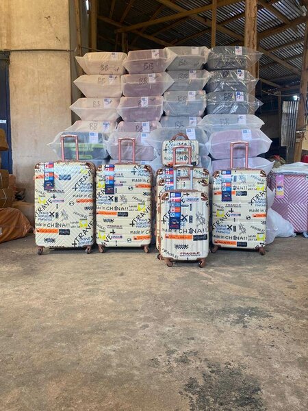 Travelling Bags - Multi-Coloured (4 Sets)