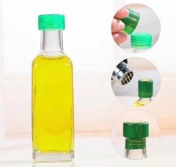 100ml Food Grade Square Glass Bottle