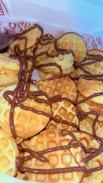 Mini Gaufres au Chocolat
