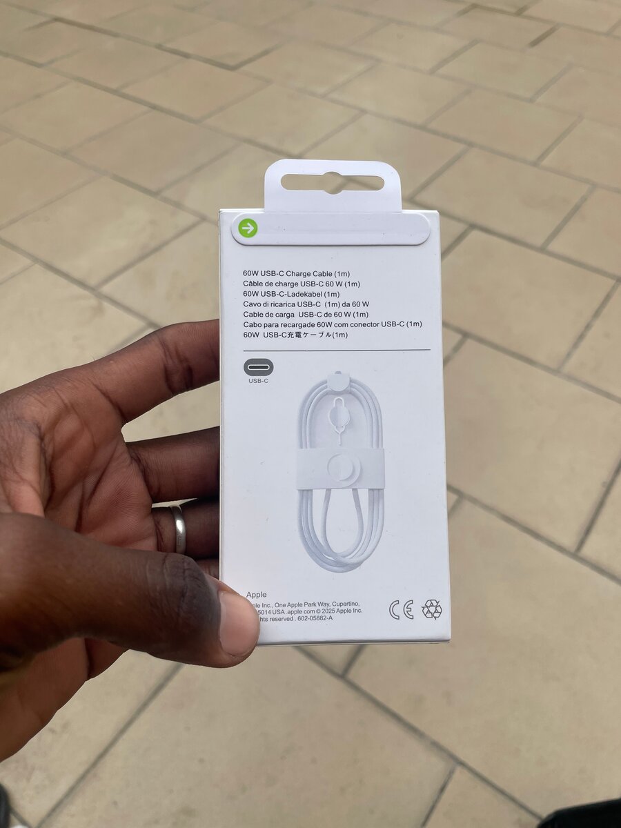 Câble USB-C 60W 1m