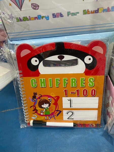 Carnet éducatif chiffres 1-100