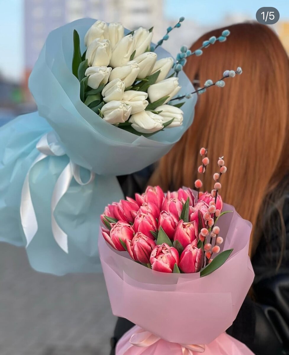 Тюльпаны по 100 сом 1шт