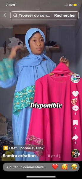 Abaya élégante pour femme