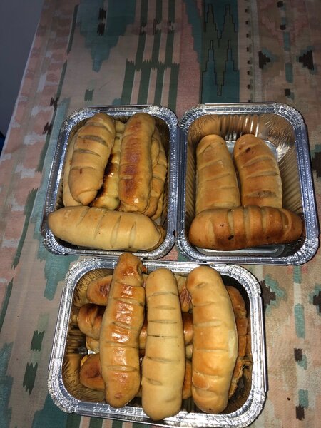 Pain fourré à la viande hachée