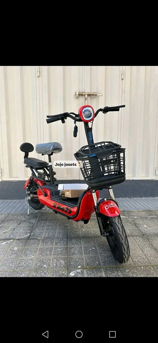 Vélo électrique urbain élégant