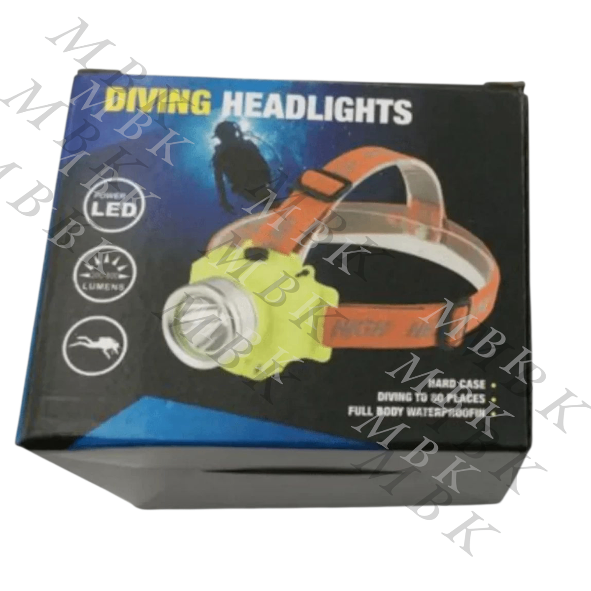 Lampe Frontale de Plongée LED