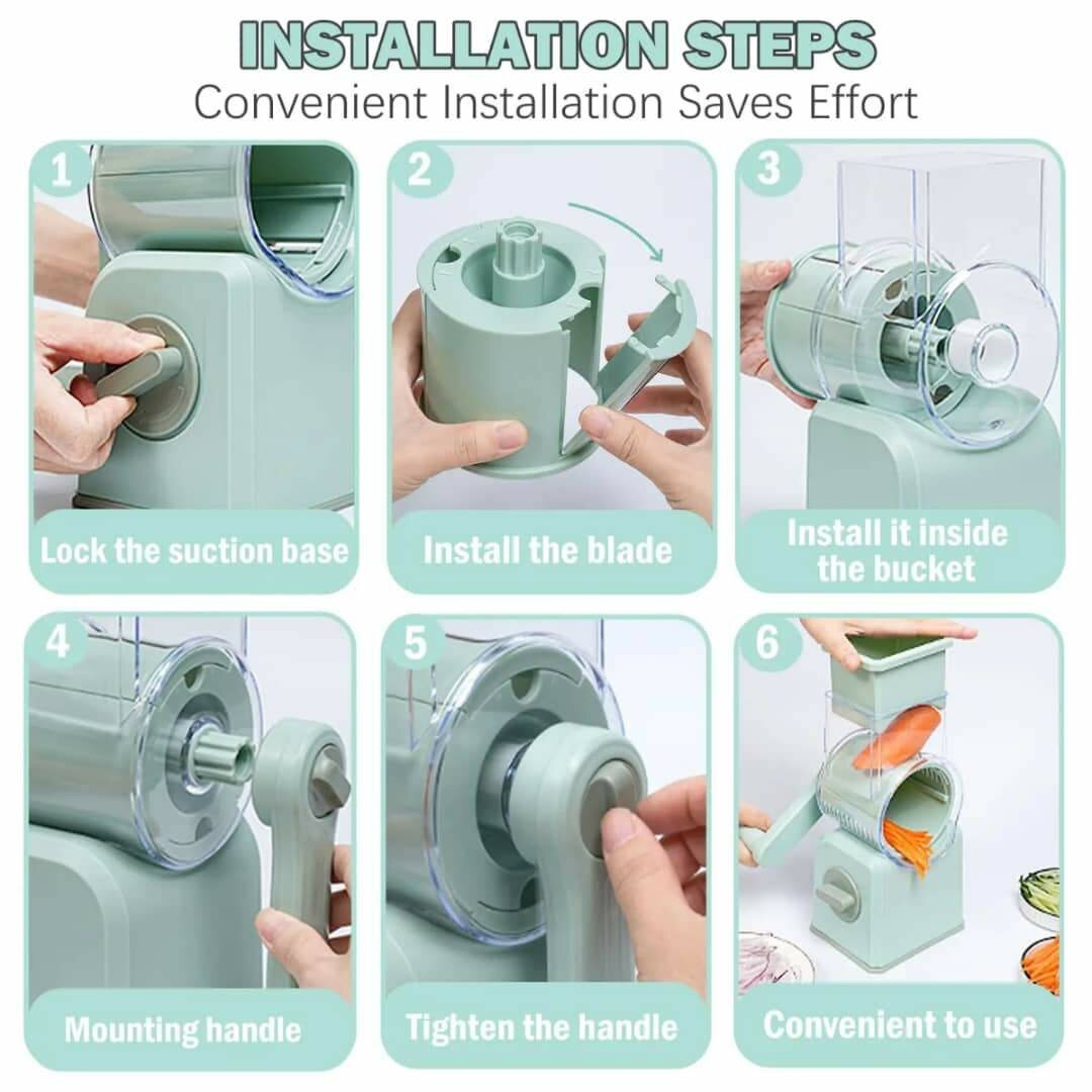 Râpe à légumes multifonction