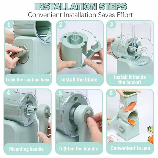 Râpe à légumes multifonction