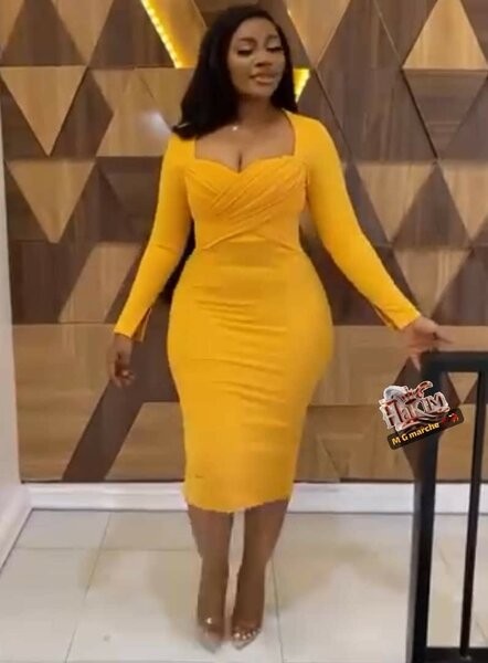 Robe en maille élégante femme