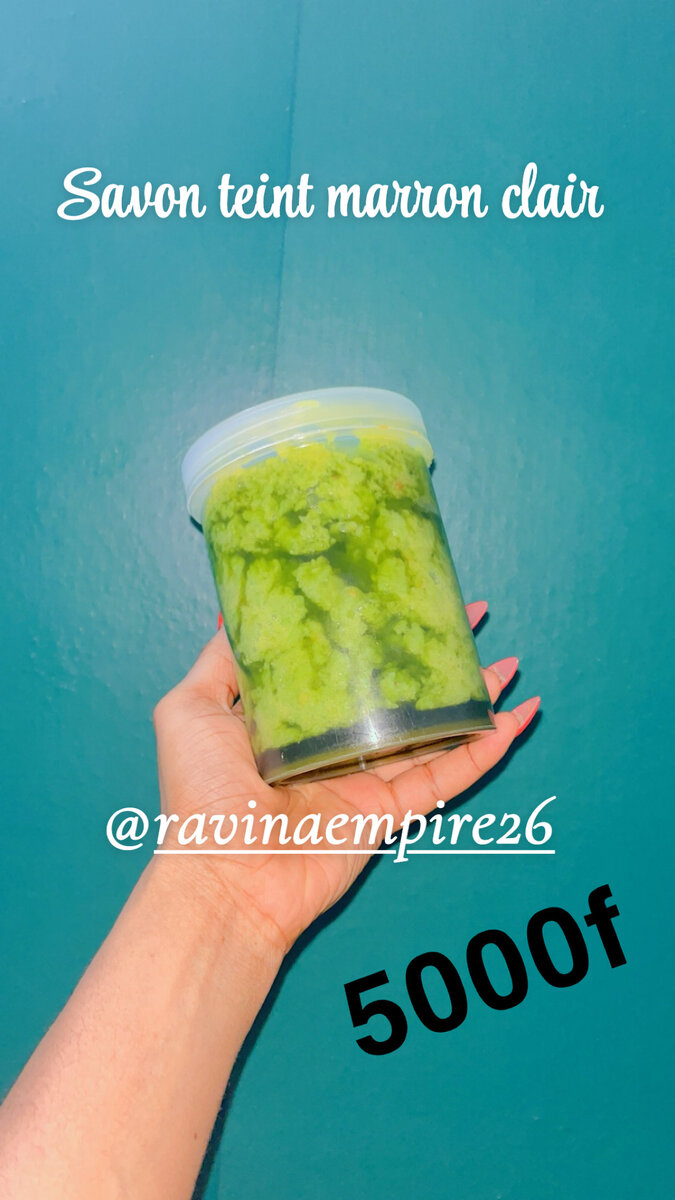 Savon Teint Marron Clair