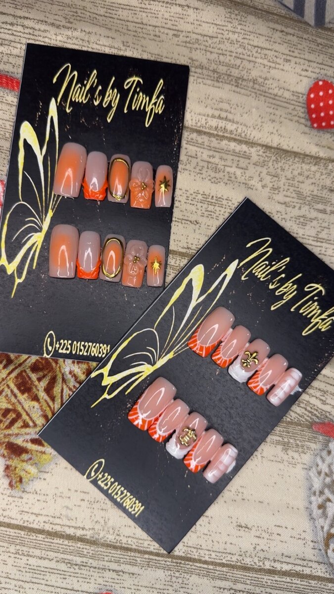 Ongles Artificiels Colorés