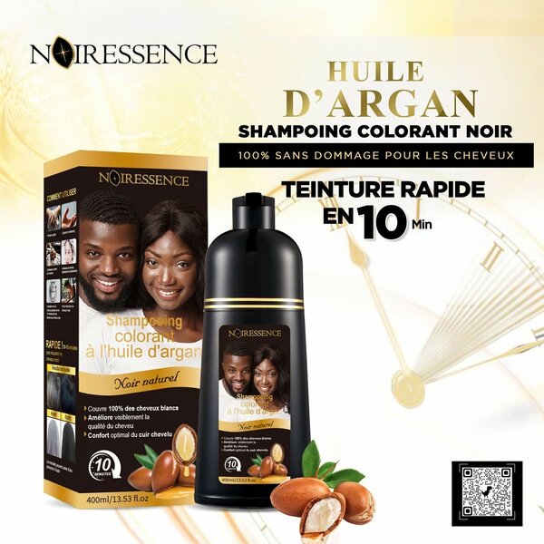 Shampooing Colorant à l'Huile d'Argan
