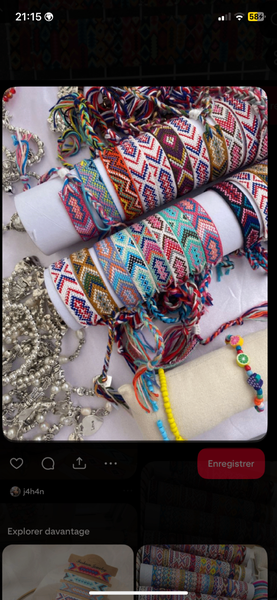 Bracelets Brésiliens Colorés