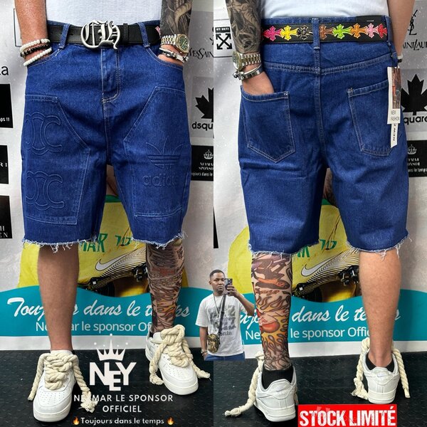 Shorts en jean pour homme