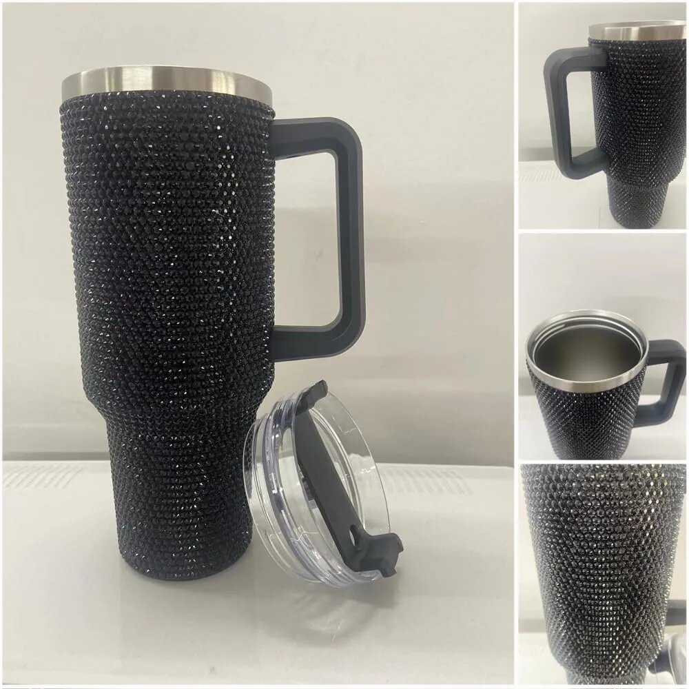 Rhinestone stainless tumbler