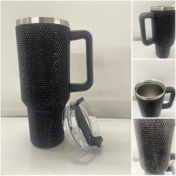 Rhinestone stainless tumbler