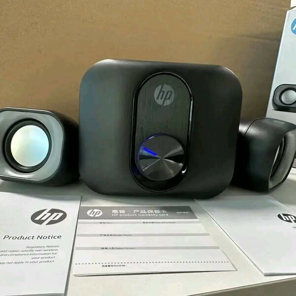 HP PORTABLE LAPTOP/DESKTOP SPEAKERS