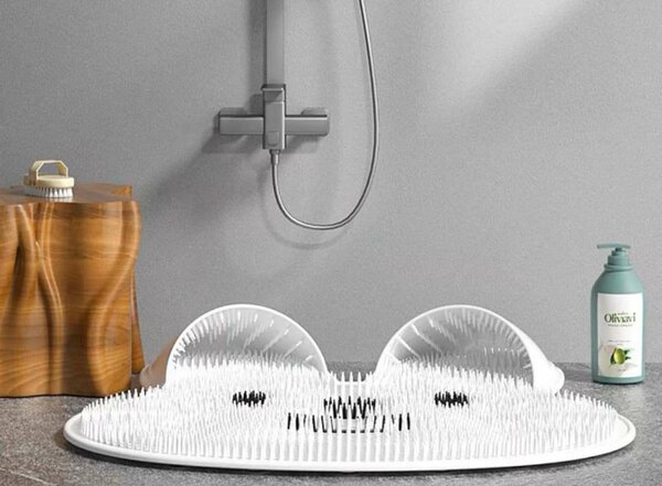 Tapis de frottement de pieds, tapis antidérapant en silicone