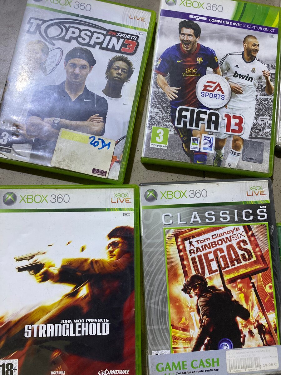 Cd Xbox 360 Classiques