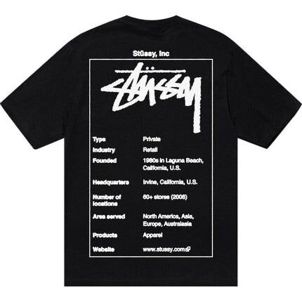 T-shirt Stussy imprimé cool