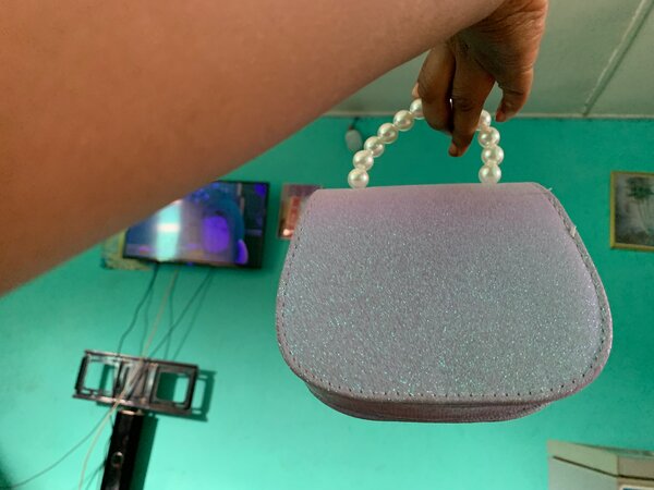 Sac à main enfant perles