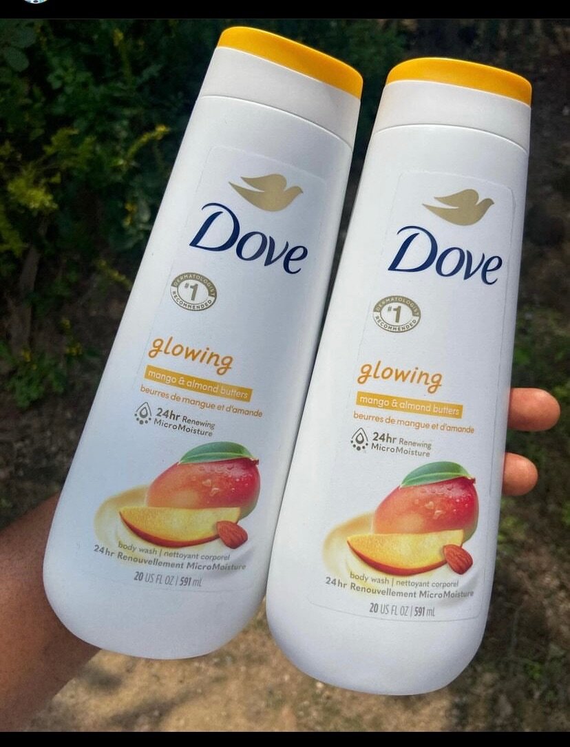 Dove glowing mango wash