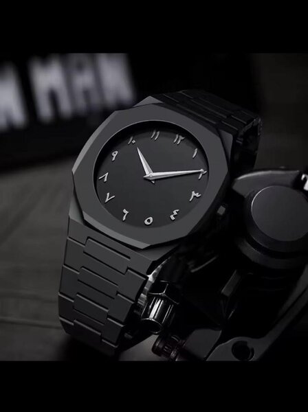 Montre Homme Noir Élégante