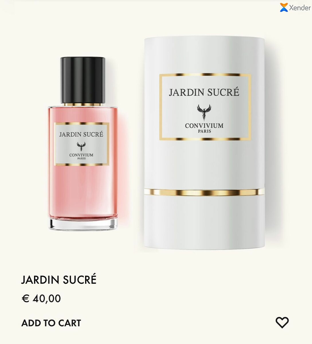 Parfum Jardin Sucré Élegant