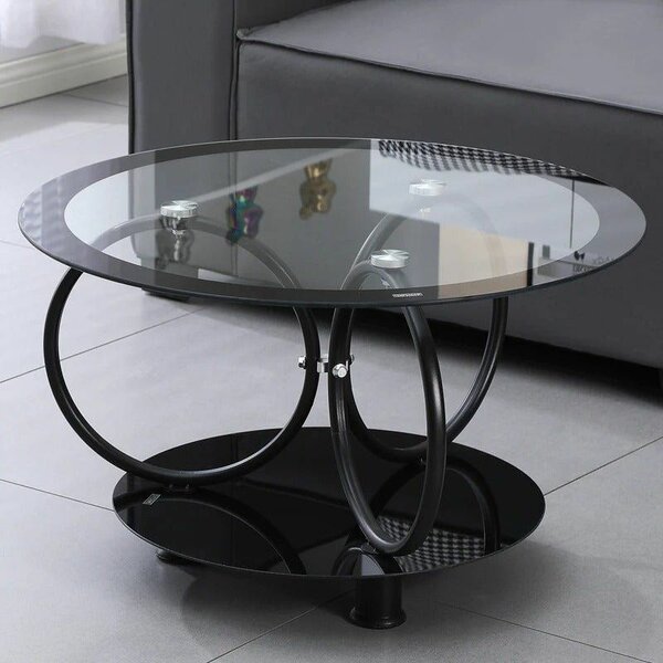 Table basse en verre moderne