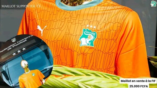 Maillot Équipe Côte d'Ivoire