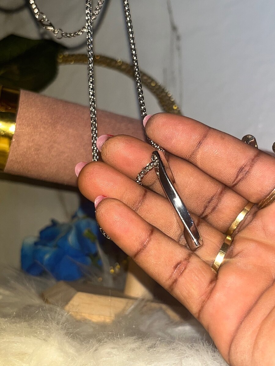 Collier plaqué or tendance