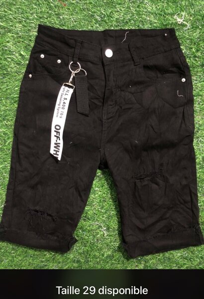 Shorts en jean tendance homme