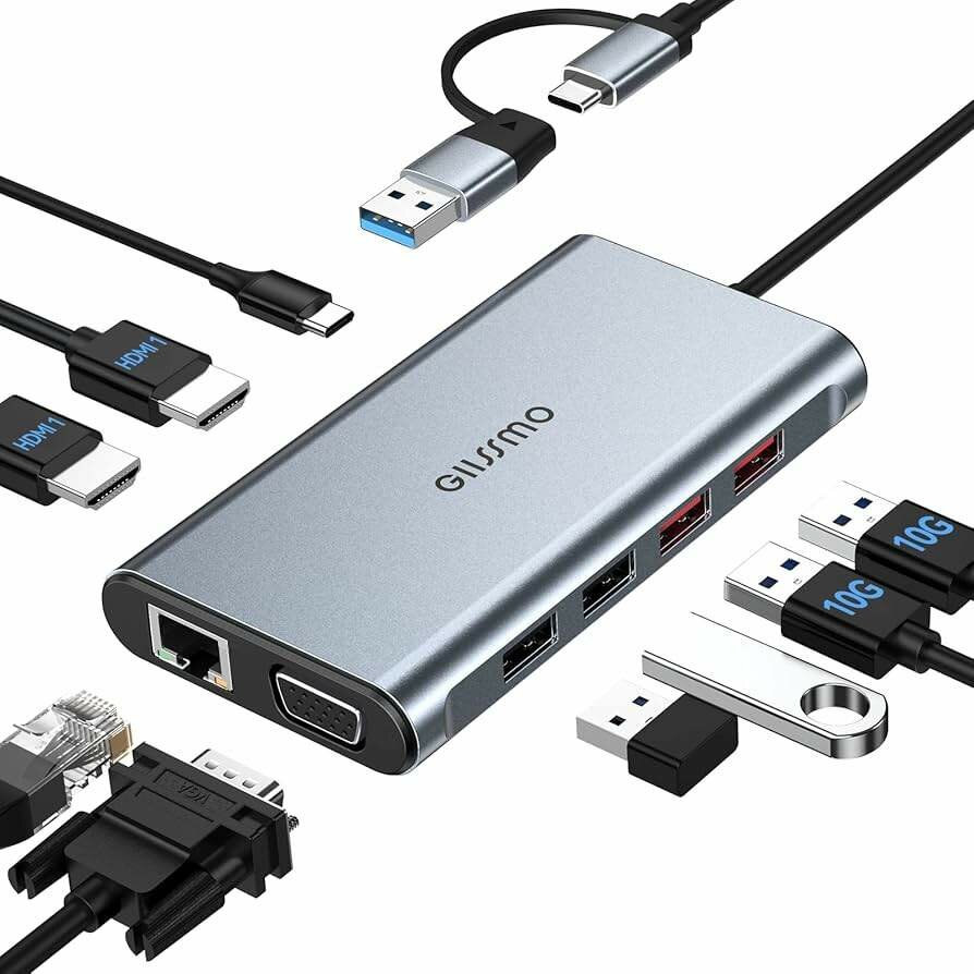 Station d'accueil USB-C polyvalente