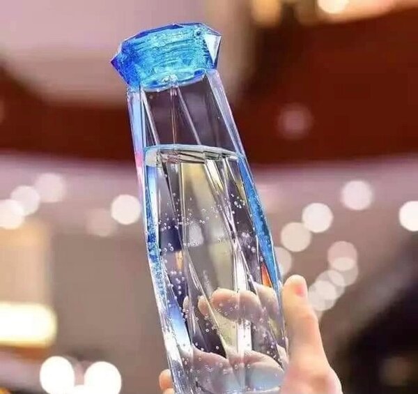 Carafe en Cristal Multicolore