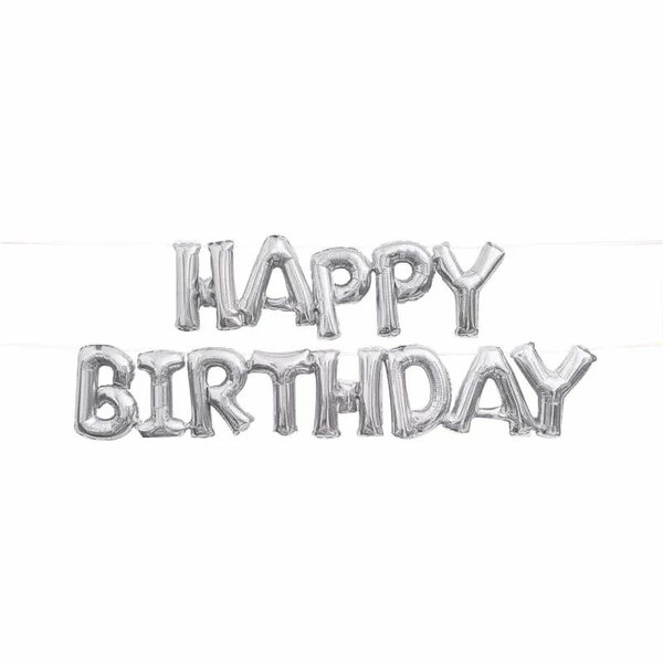 Ballon gonflable happy birthday