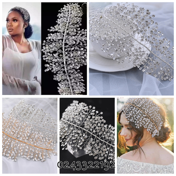 Crystal Bridal Occassional Rhinestones Hair Accessory