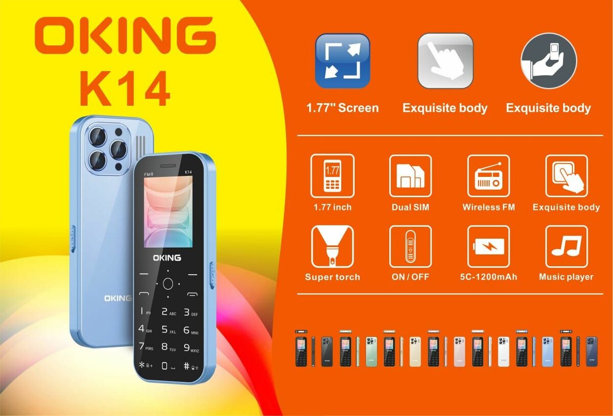 Téléphone Portable OKING K14