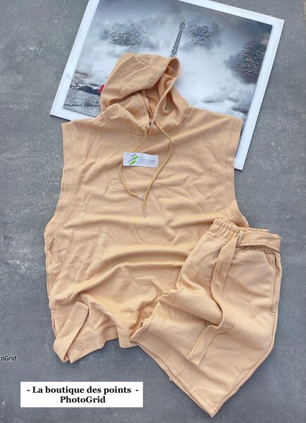 Ensemble de survêtement sans manches