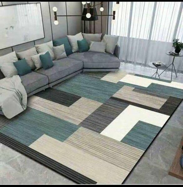 Tapis moderne géométrique